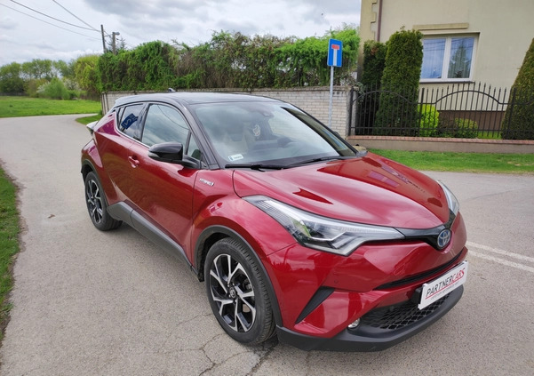 Toyota C-HR cena 94000 przebieg: 52000, rok produkcji 2018 z Muszyna małe 191